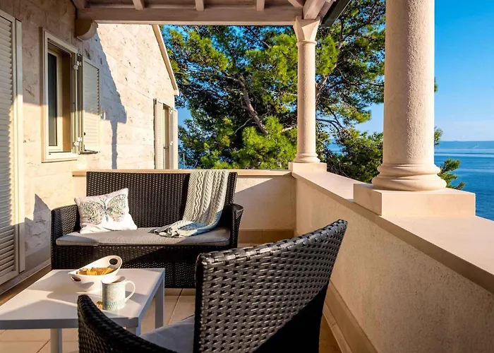 Sumartin Selca, Stunning, Luxurious Frontline 7 Bedrooms, Amazing Sv Вилла *